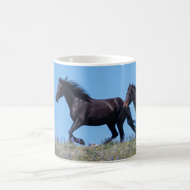 Pryor Mountain Wild Mustang Coffee Mug (Center)