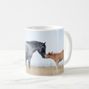 Pryor Mountain Wild Stallion and Foal Coffee Mug