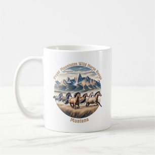 Pryor Mountains Wild Horse Range Montana Coffee Mug