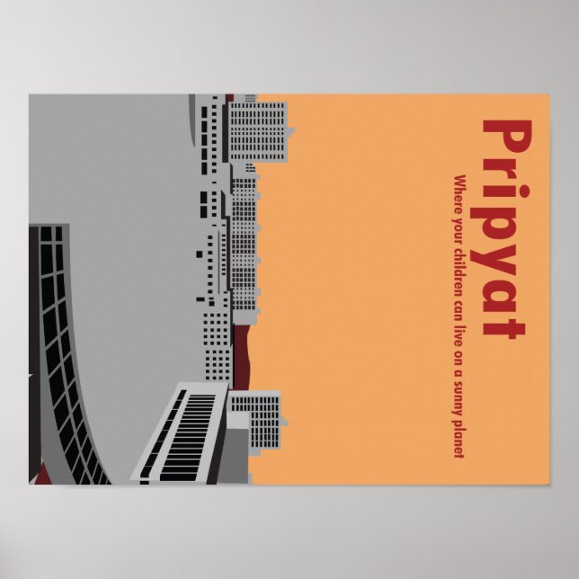 Prypyat Propaganda style poster (Front)