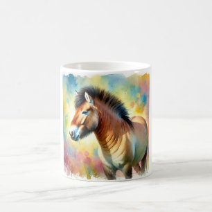 Przewalski Horse 160724AREF236 - Watercolor Coffee Mug