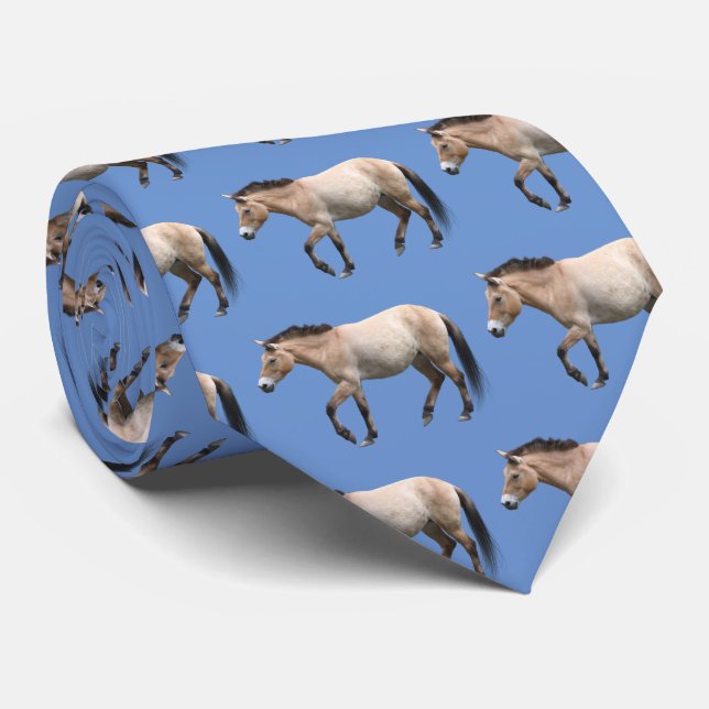 Przewalski's Wild Horse Tie (Rolled)