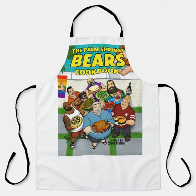 PS Cookbook Bears Apron (Front)