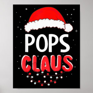 Ps Santa Claus Christmas Matching Costume Poster