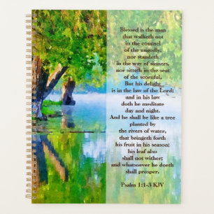 Psalm1:1-3 Blessed is the man Christian  Planner
