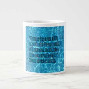 Psalm 100:1–2 WEBU Mug