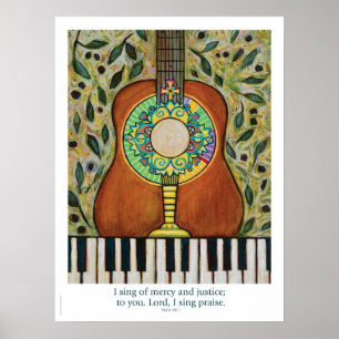 Psalm 101, Eucharist and Music poster