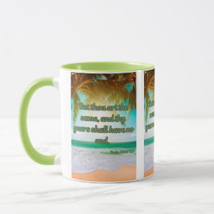 Psalm 102:27 KJV Bible Verse Pic Two-Tone Mug