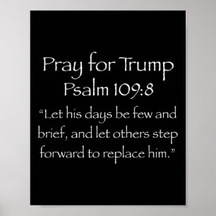Psalm 1098, Live8rts, Str8evil, Trump, Pray For Tr Poster