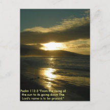 Psalm 113:3 sunset bible text