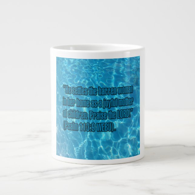 Psalm 113:9 WEBU Mug (Front)