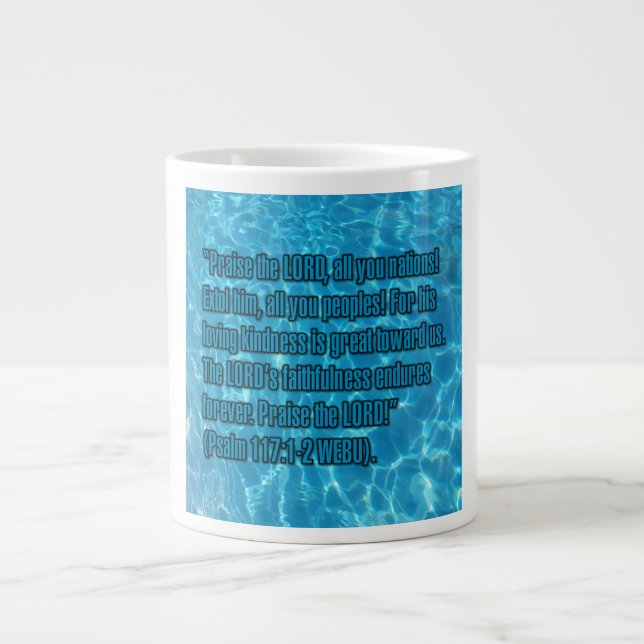 Psalm 117:1-2 WEBU Mug (Front)