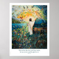 Psalm 118:24 Poster, This is the Day