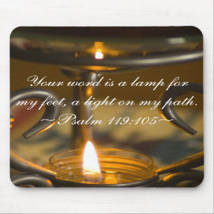 Psalm 119:105 Mousepad