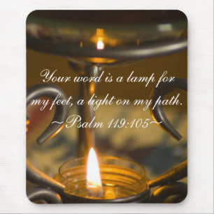 Psalm 119:105 Mousepad