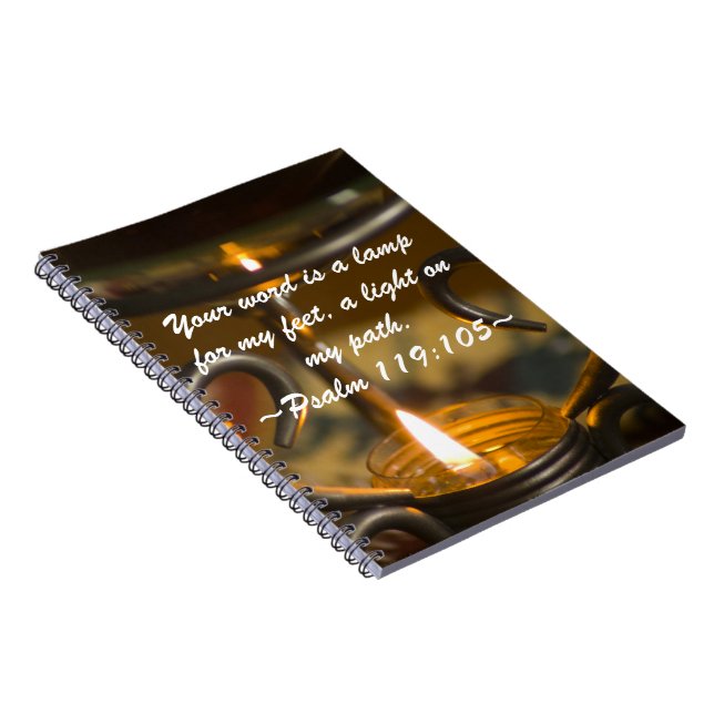 Psalm 119:105 Notebook (Right Side)