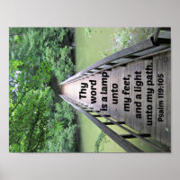 Psalm 119:105 Thy word is a lamp unto my feet, and