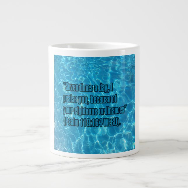 Psalm 119:164 WEBU Mug (Front)