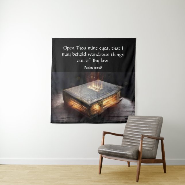 Psalm 119:18   tapestry (In Situ)