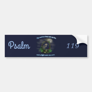 Psalm 119 bumper sticker