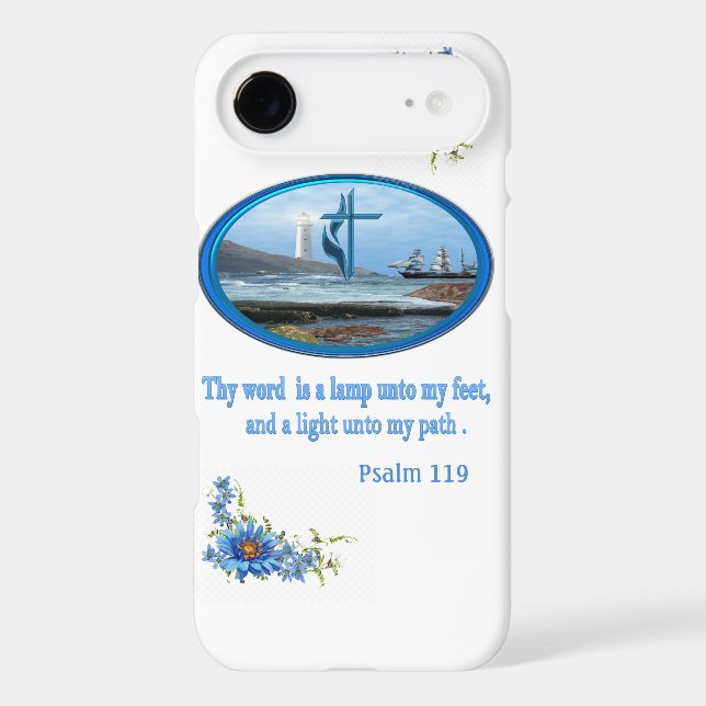 Psalm 119 Christian Clothing Case-Mate iPhone Case (Back)