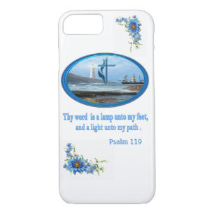 Psalm 119 Christian Clothing iPhone 8/7 Case