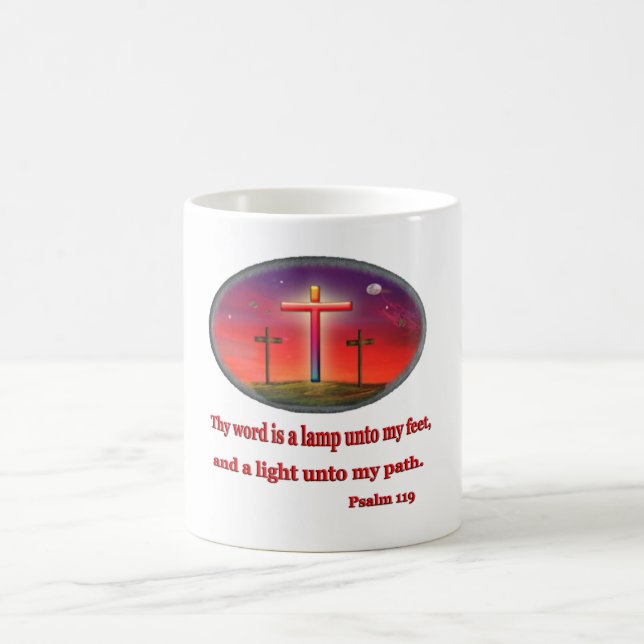 Psalm 119 coffee mug (Center)