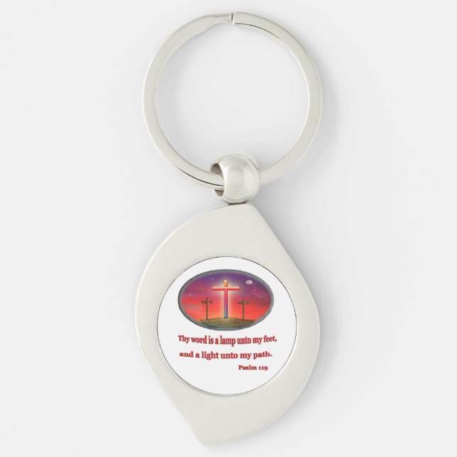 Psalm 119 key ring (Front)