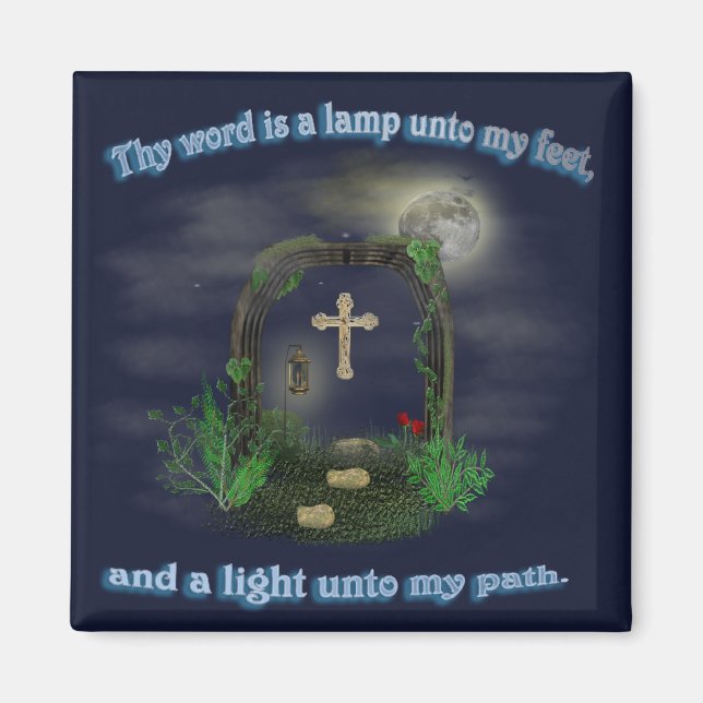 Psalm 119 magnet (Front)