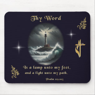 Psalm 119 mouse pad