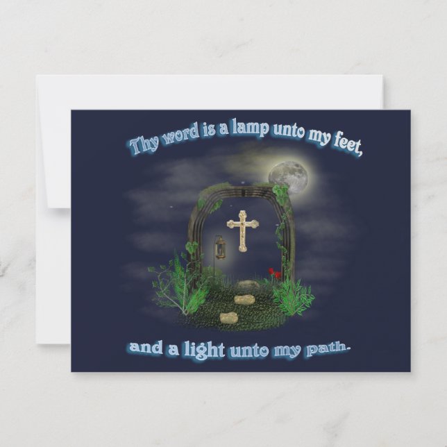 Psalm 119 thank you card (Front)
