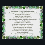 Psalm 11 poster<br><div class="desc">Psalm 11, To the conductor, of David; I took refuge in the Lord. How can you say to my soul, Fly like a bird to your mountain? For behold the wicked bend the bow, they set their arrow on the bowstring to shoot in the dark at the upright in heart....</div>