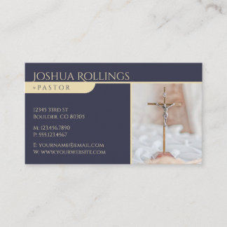 Psalm 121; 1-2 | Christian Inspirational Business Card