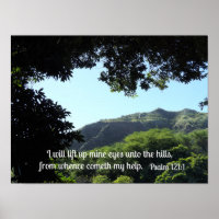 Psalm 121:1 I will lift up mine eyes unto the