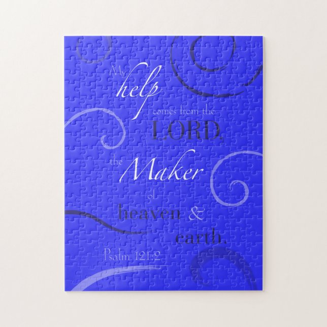 Psalm 121:2 jigsaw puzzle (Vertical)