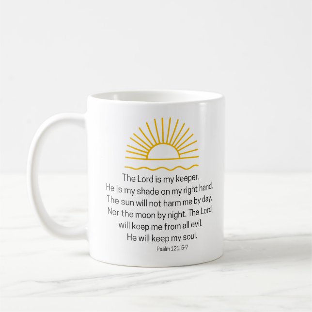 Psalm 121 Coffee Mug (Left)