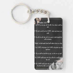 Psalm 121  key ring