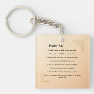 Psalm 121   keychain