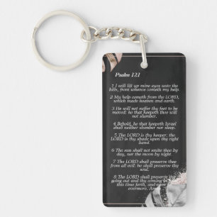Psalm 121  keychain