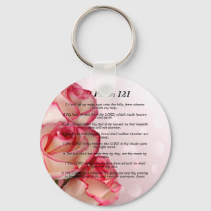 Psalm 121 keychain