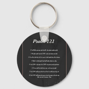Psalm 121 keychain