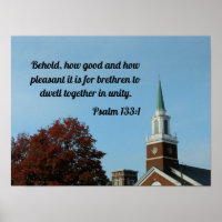 Psalm 133:1 Behold, how good and how pleasant