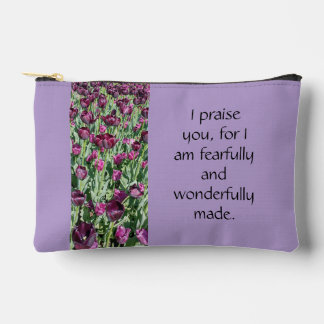 Psalm 139:14 Purple/Lavender Accessory Pouch