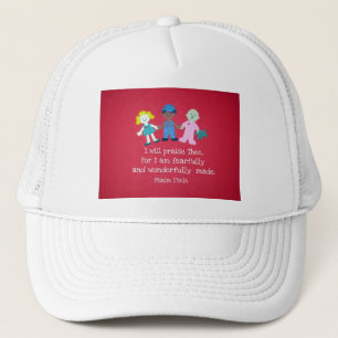 Psalm 139:14 trucker hat