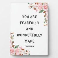 Psalm 139:14, You Are Fearfully And Wonderfully