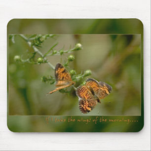 Psalm 139:9 -10 If I rise on the wings of morning Mouse Pad