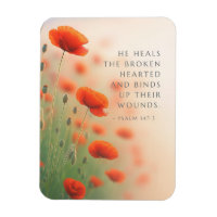 Psalm 147:3 He Heals the Brokenhearted Scripture