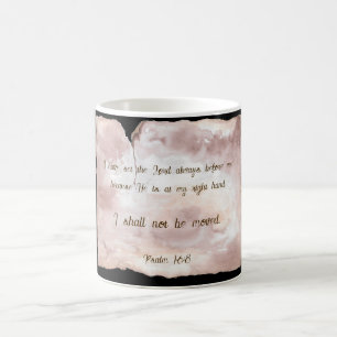 Psalm 16:8 coffee mug