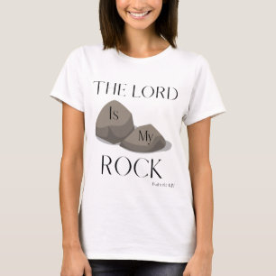Psalm 18:2 Bible Scripture Quote KJV Woman's T-Shirt