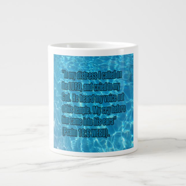 Psalm 18:6 WEBU Mug (Front)